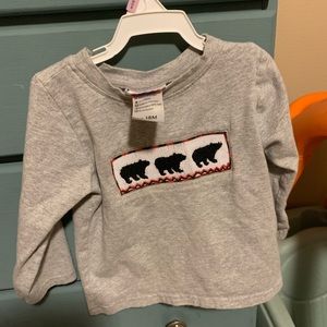 18m smock plate long sleeve shirt